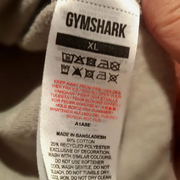 2 Set Gymshark Lifting Club Graphic Tee - Light Gray & Brown - Picture 4 of 13